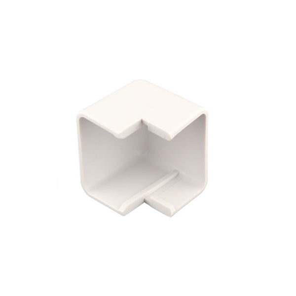 Outside Corner 1.5 White, for Wire Hider Raceway (each) 