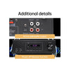 CDD 2.0 Ch. Amplifier RMS 60W (30Wx2), Bluetooth, USB, CD, AUX, Optical, Coaxial, DSP, FM, 2 MIC, Sub Out