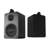 CDD Bookshelf Speakers 8-Inch Bass Driver, 300 Watts, 3-Way Crossover, Wood, Black (Pair)