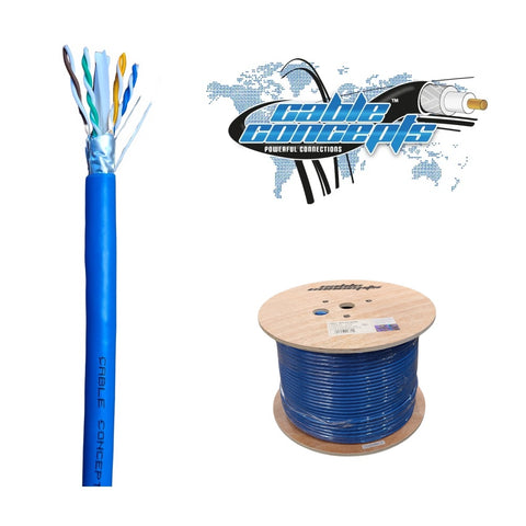 CDD Cat6 UTP 24AWG, 500MHz Patch Ethernet Cable with Snagless RJ45 Connectors, 50 Ft