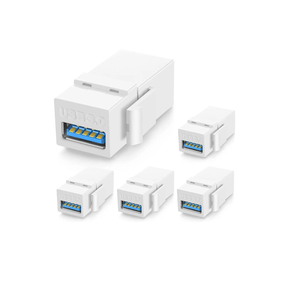 CDD USB 3.0 Female To Female Keystone Jack Coupler